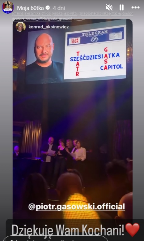 Tydzień z życia gwiazd. Huczne 60. urodziny Piotra Gąsowskiego