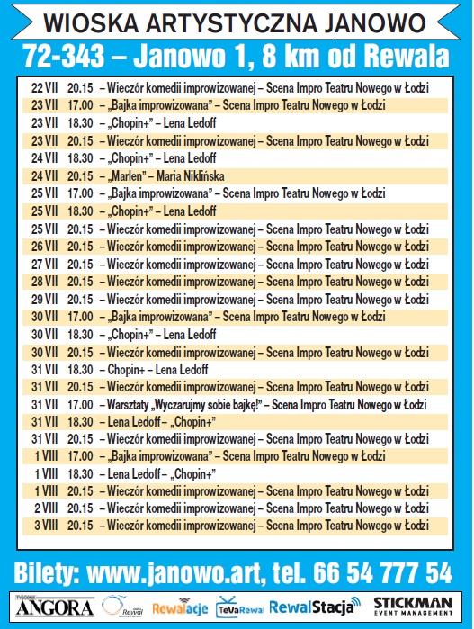 Debiuty i muzyczne powroty. Wioska Artystyczna Janowo