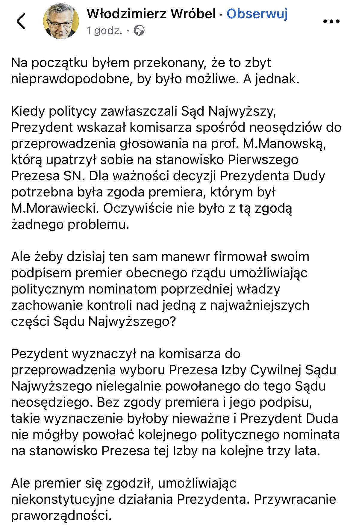 Tusk wyraził zgodę za niekonstytucyjne działania Dudy? Sędziowie mówią o zdradzie