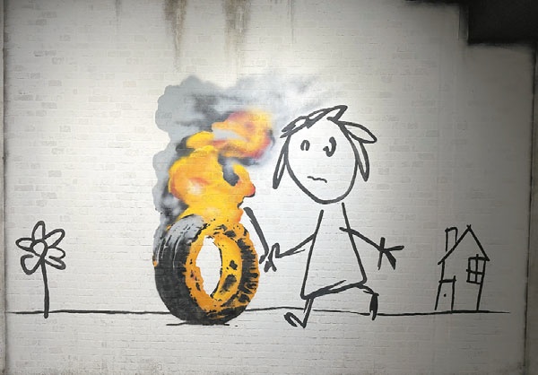 Banksy w Paryżu. Wystawa prac nietuzinkowego artysty