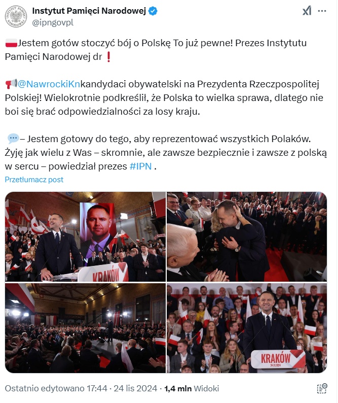 Nawrocki wykorzystuje IPN do kampanii wyborczej. Politycy KO nie mają wątpliwości