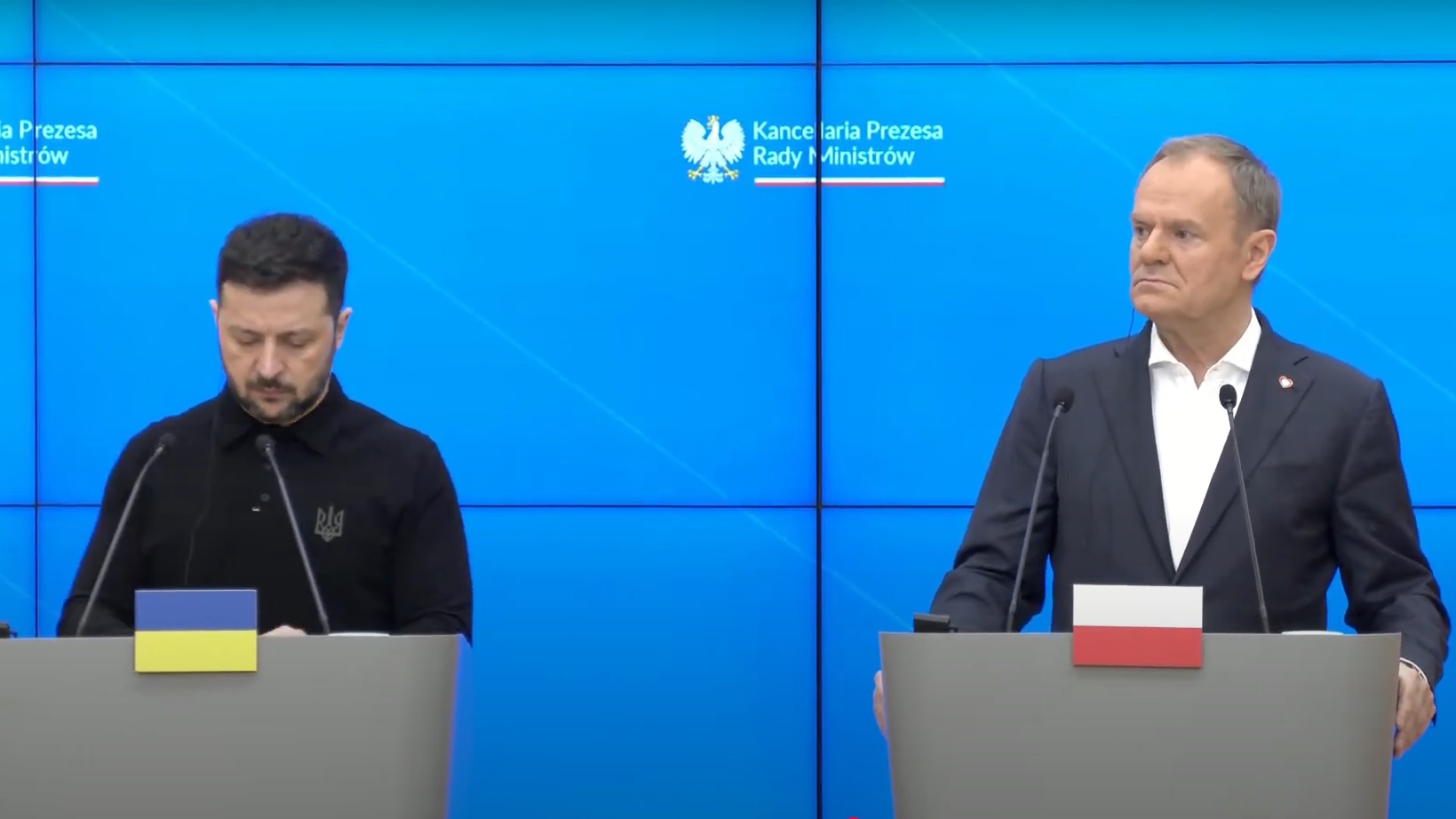 Tusk i Duda po wizycie z Zełenskim. Co udało się ustalić?