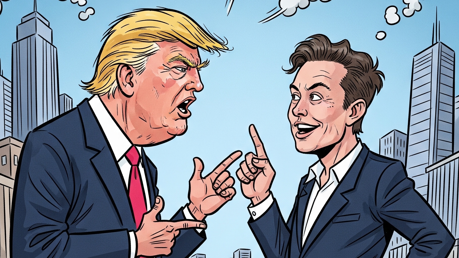 Trump kontra Musk. Gorący spór, groźby i… nowa partia?