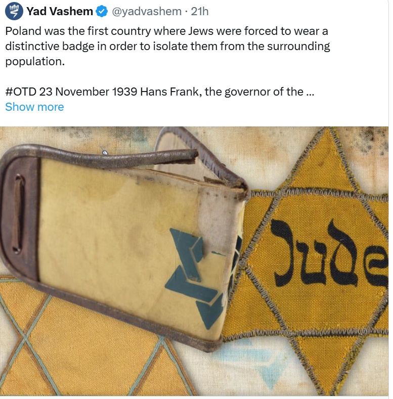 Wpis Instytutu Jad Waszem krytykowany przez IPN i Sikorskiego