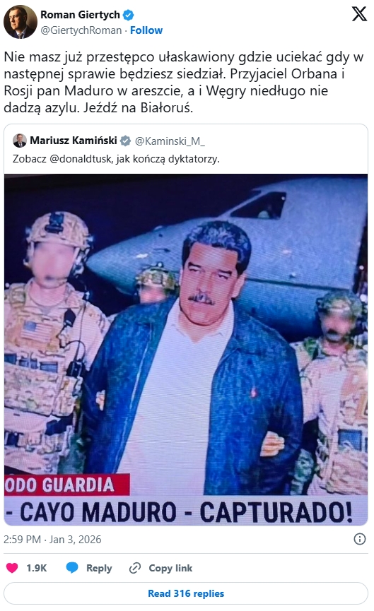 Giertych zawiadamia prokuraturę w sprawie Sakiewicza. Miał nawiać do „zamachu stanu”