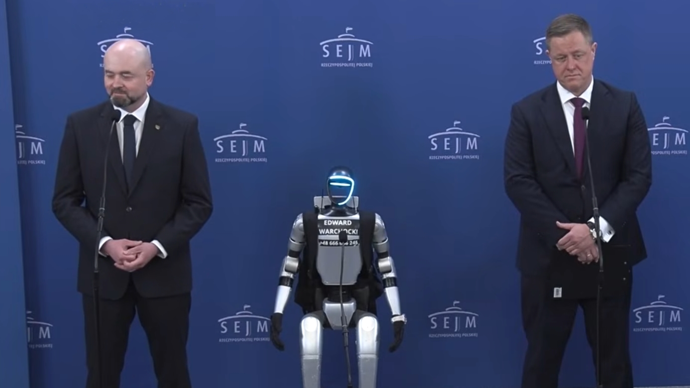 Tydzień z życia polityków. Humanoidalny robot w Sejmie