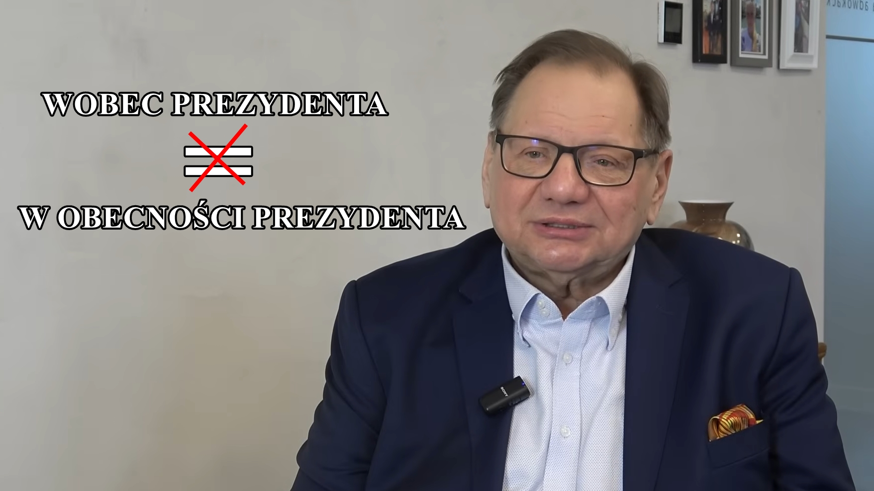 Kalisz: Nawrocki odmawia ślubowania? Jest niezdolny do wykonywania czynności