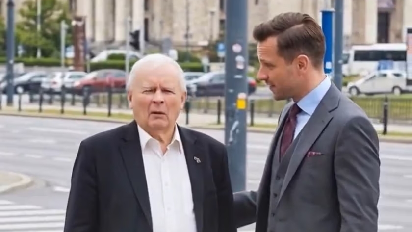 Nowy spot Mentzena uderza w prezesa PiS. Głównym powodem kryptowaluty