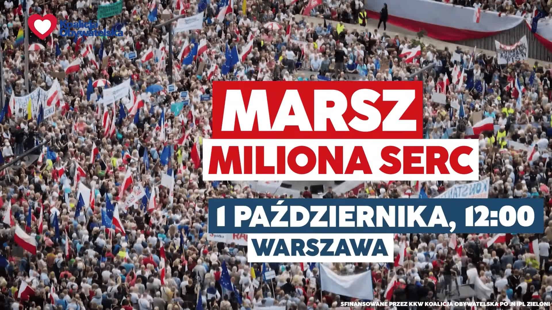 Ruszył Marsz Miliona Serc. Zobacz naszą relację na żywo!